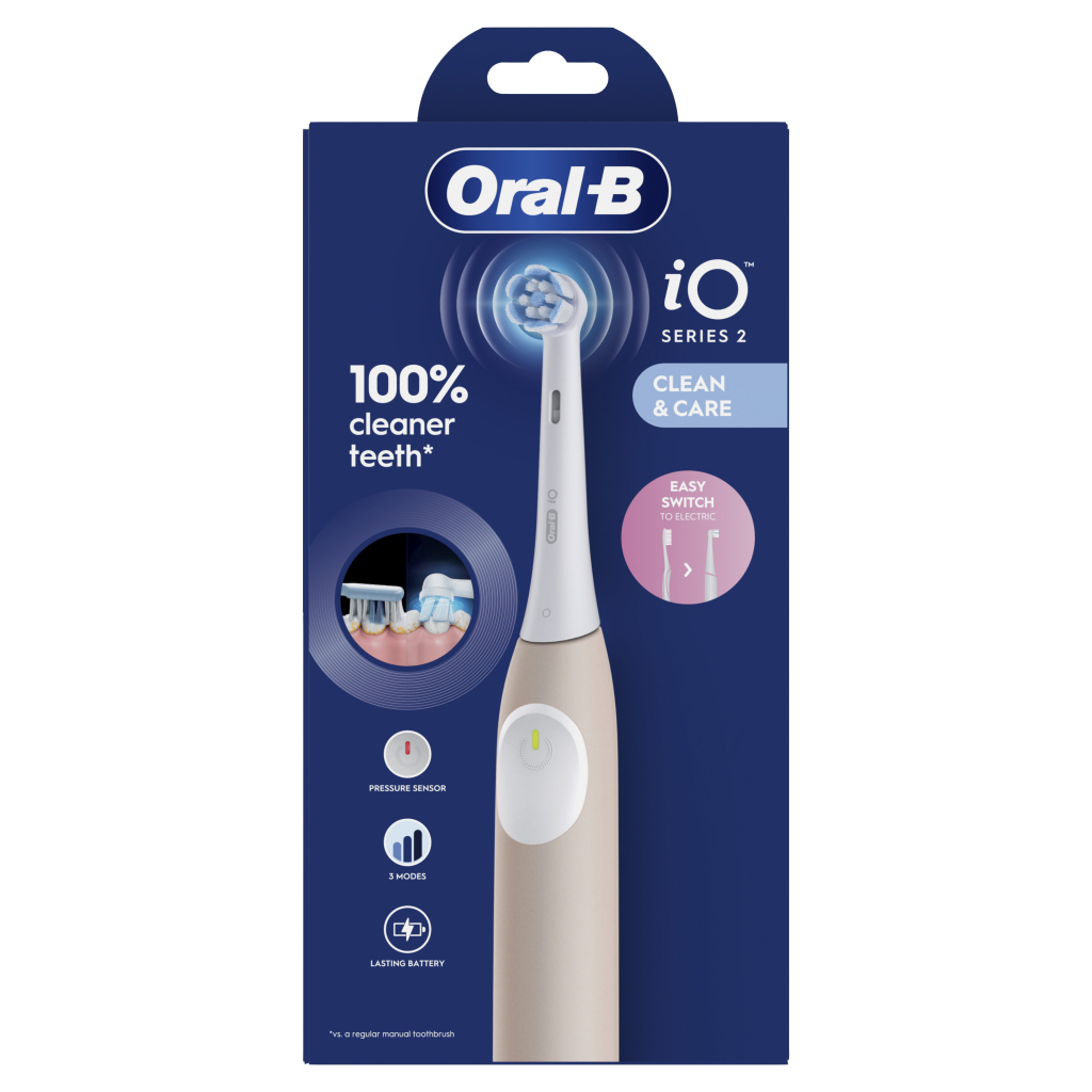 Електрична зубна щітка Oral-B iO2 Series Calm Pink - фото 7 Електрична зубна щітка Oral-B iO2 Series Calm Pink - фото 7
