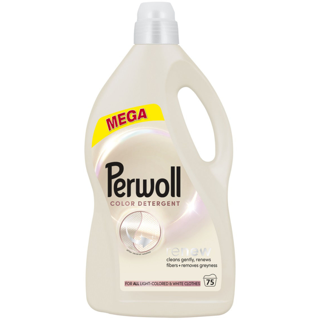 Гель для прання Perwoll Renew Для світлих та білих речей 3.75 л (9000101827118) - фото 1