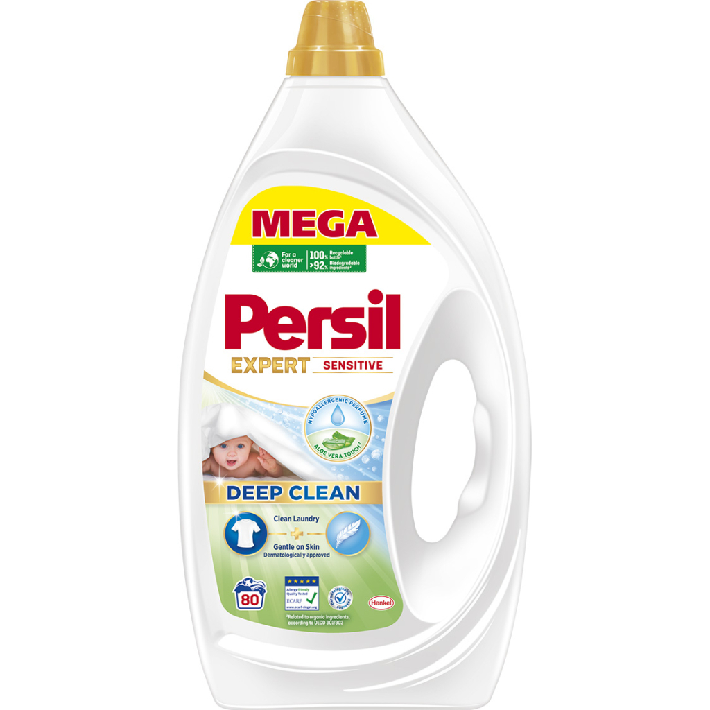 Гель для прання Persil Expert Sensitive Deep Clean 3.6 л (9000101806458) - фото 1 Гель для прання Persil Expert Sensitive Deep Clean 3.6 л (9000101806458) - фото 1