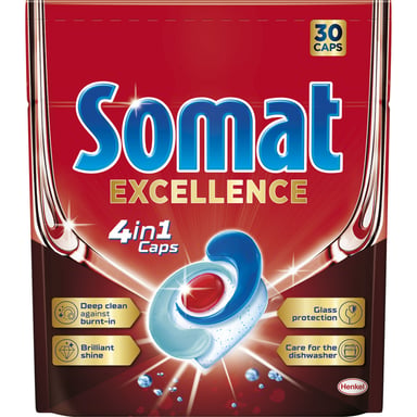 Таблетки для посудомийних машин Somat Excellence 30 шт. (9000101808292) - фото 1
