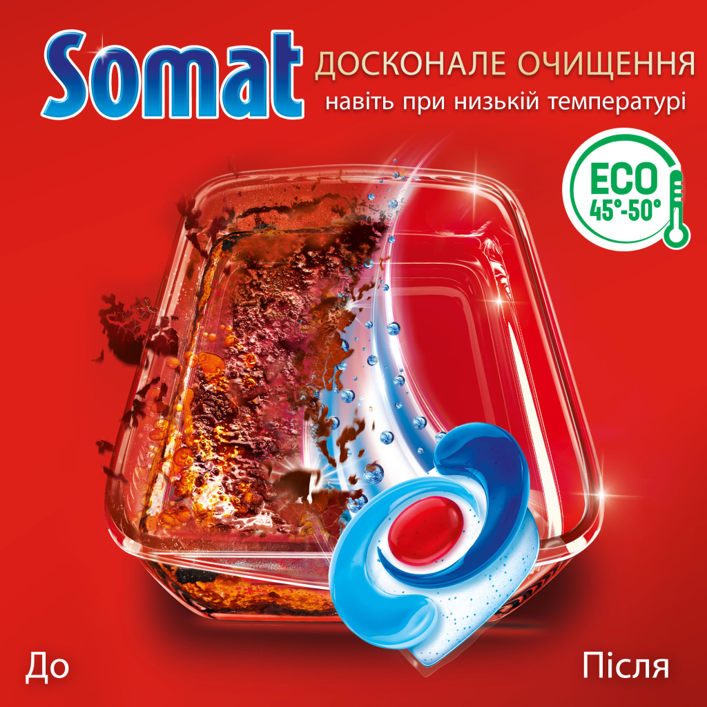 Таблетки для посудомийних машин Somat Excellence 30 шт. (9000101808292) - фото 3 Таблетки для посудомийних машин Somat Excellence 30 шт. (9000101808292) - фото 3