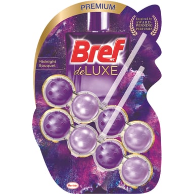 Туалетний блок Bref De Luxe Аромат чаруючої ночі 2 х 50 г (9000101820218) - фото 1