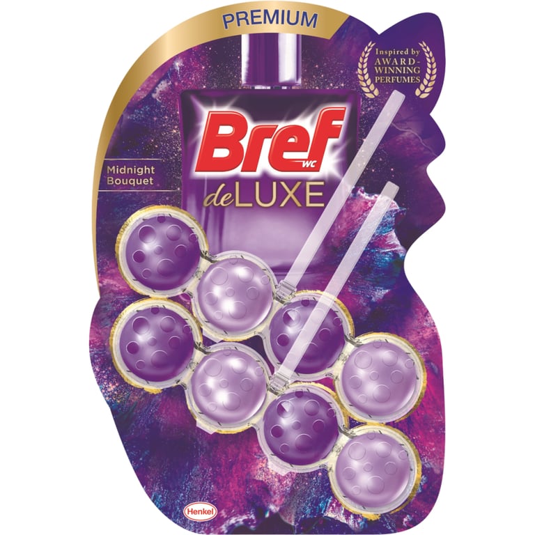 Туалетний блок Bref De Luxe Аромат чаруючої ночі 2 х 50 г (9000101820218) - фото 1