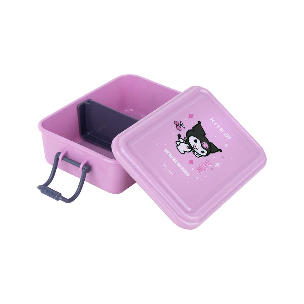 Ланч-бокс дитячий Kite Kuromi 650 мл (HK25-175) - фото 5 Ланч-бокс дитячий Kite Kuromi 650 мл (HK25-175) - фото 5