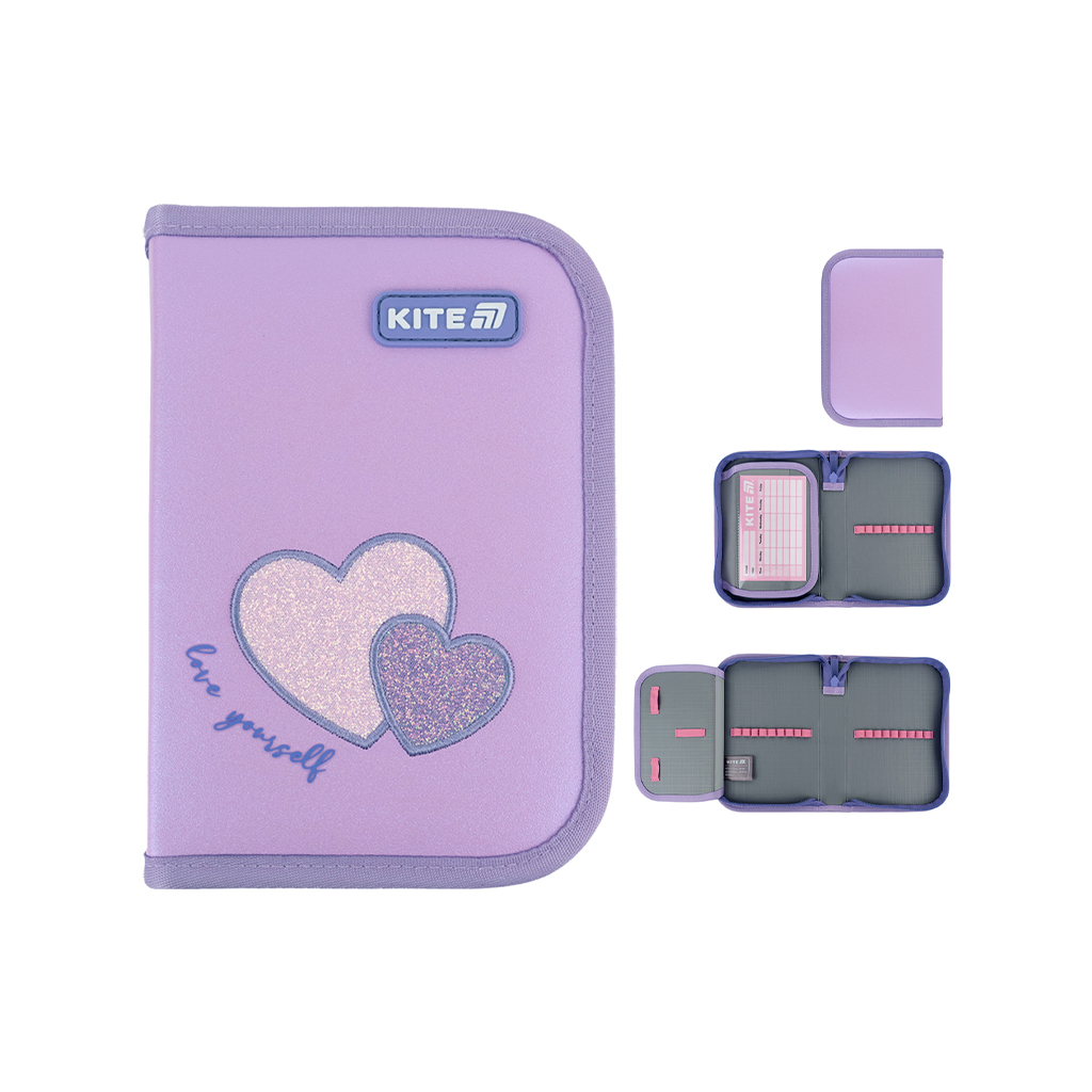 Пенал Kite 621 Sweetheart, 1 відділення, 1 відворот (K25-621-1) Пенал Kite 621 Sweetheart, 1 відділення, 1 відворот (K25-621-1)