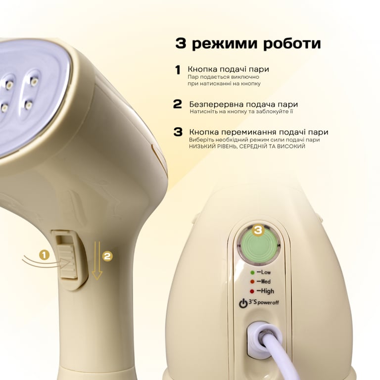 Відпарювач для одягу Liberton LHS-6903 - фото 10