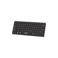 Клавіатура Maxxter KBW-C01B-UA Wireless UA Black (KBW-C01B-UA) - фото 2
