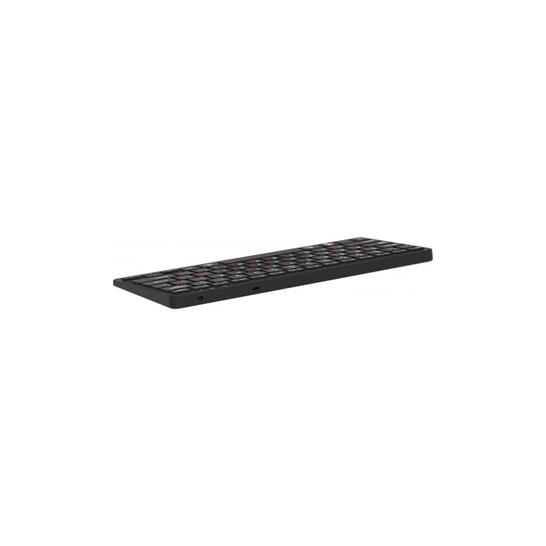 Клавіатура Maxxter KBW-C01B-UA Wireless UA Black (KBW-C01B-UA) - фото 3