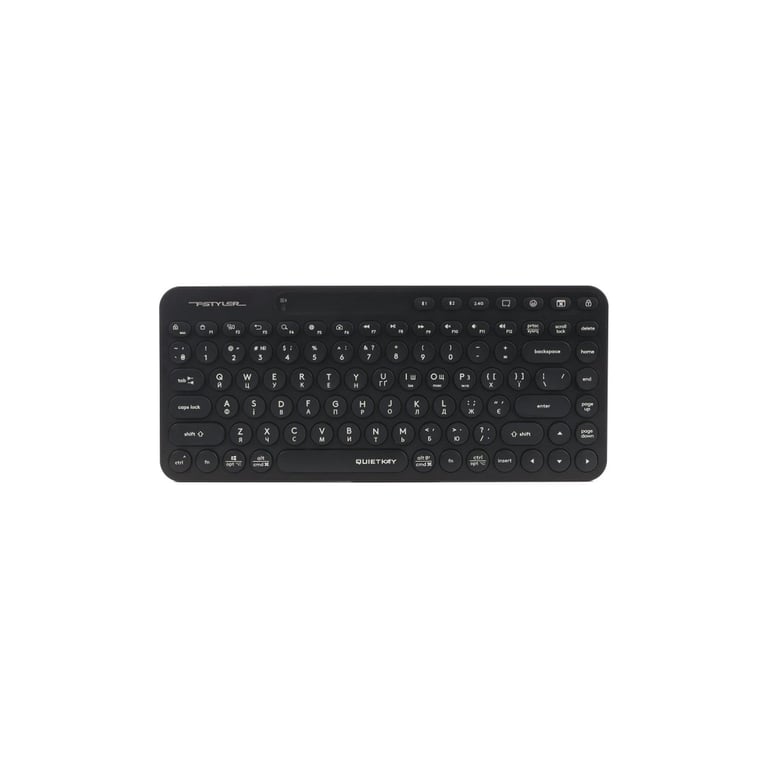 Клавіатура A4Tech FBK36C Wireless/Bluetooth Black (4711421000222) - фото 1