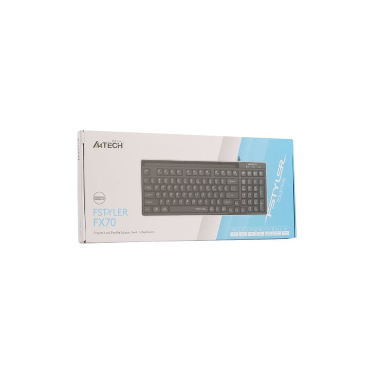 Клавіатура A4Tech FX70 USB Black (4711421001861) - фото 9