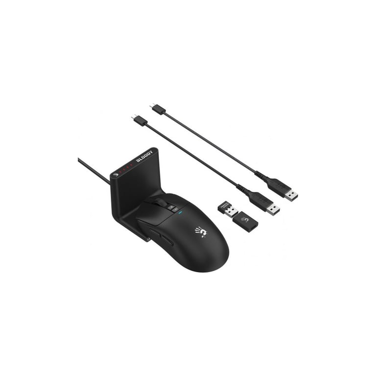 Мишка A4Tech Bloody R72 Pro Duo Wireless/USB Black (4711421000840) - фото 12