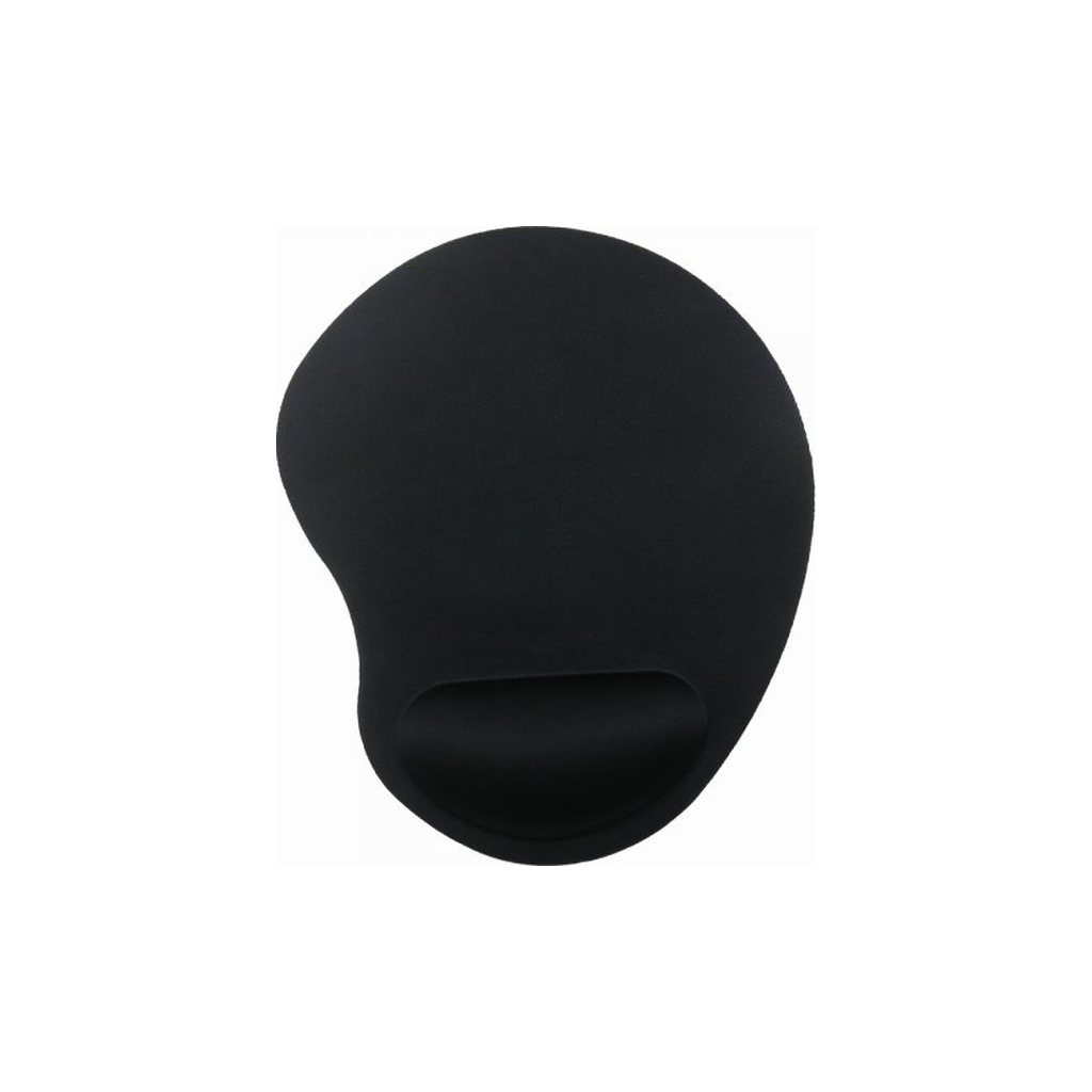 Килимок для мишки Gembird MP-ERGO-01 Black (MP-ERGO-01) - фото 1