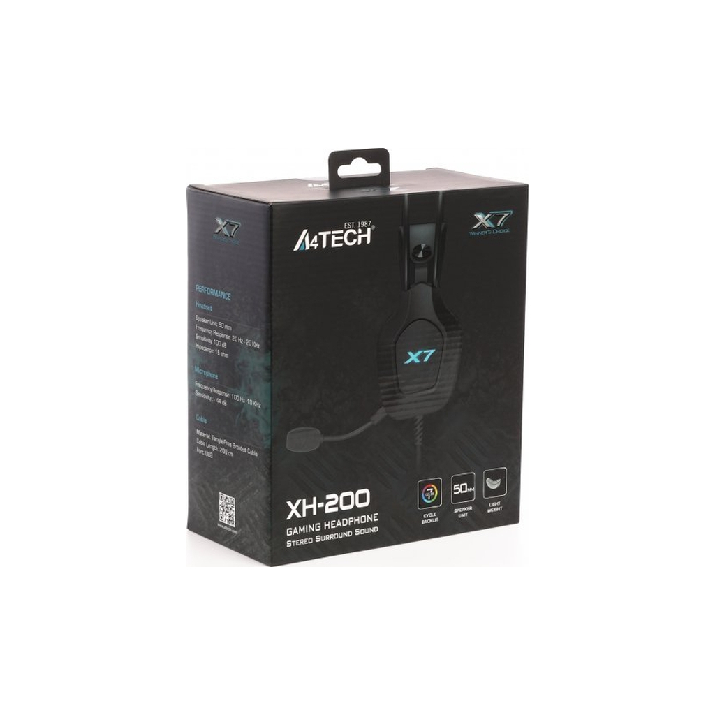 Навушники A4Tech XH-200 Black (4711421001427) - фото 6 Навушники A4Tech XH-200 Black (4711421001427) - фото 6