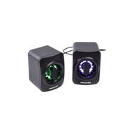 Акустична система Maxxter CSP-U005RGB USB Black (CSP-U005RGB) - фото 1