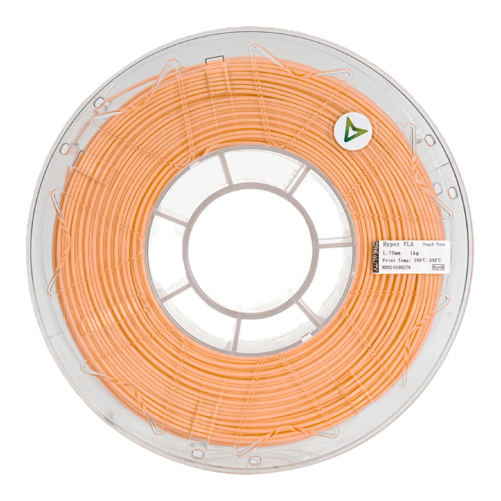 Пластик для 3D-принтера Creality PLA Hyper RFID 1кг, 1.75мм, peach full (3301010462) - фото 3 Пластик для 3D-принтера Creality PLA Hyper RFID 1кг, 1.75мм, peach full (3301010462) - фото 3