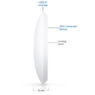 Точка доступу Wi-Fi Ubiquiti UniFi U7 Lite (U7-Lite) - фото 10
