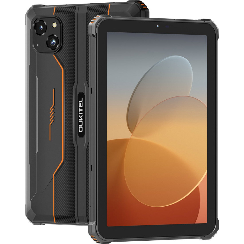 Планшет OUKITEL RT3 pro 8" 4/128GB NFC LTE Black-Orange (6931940767187) - фото 10 Планшет OUKITEL RT3 pro 8" 4/128GB NFC LTE Black-Orange (6931940767187) - фото 10