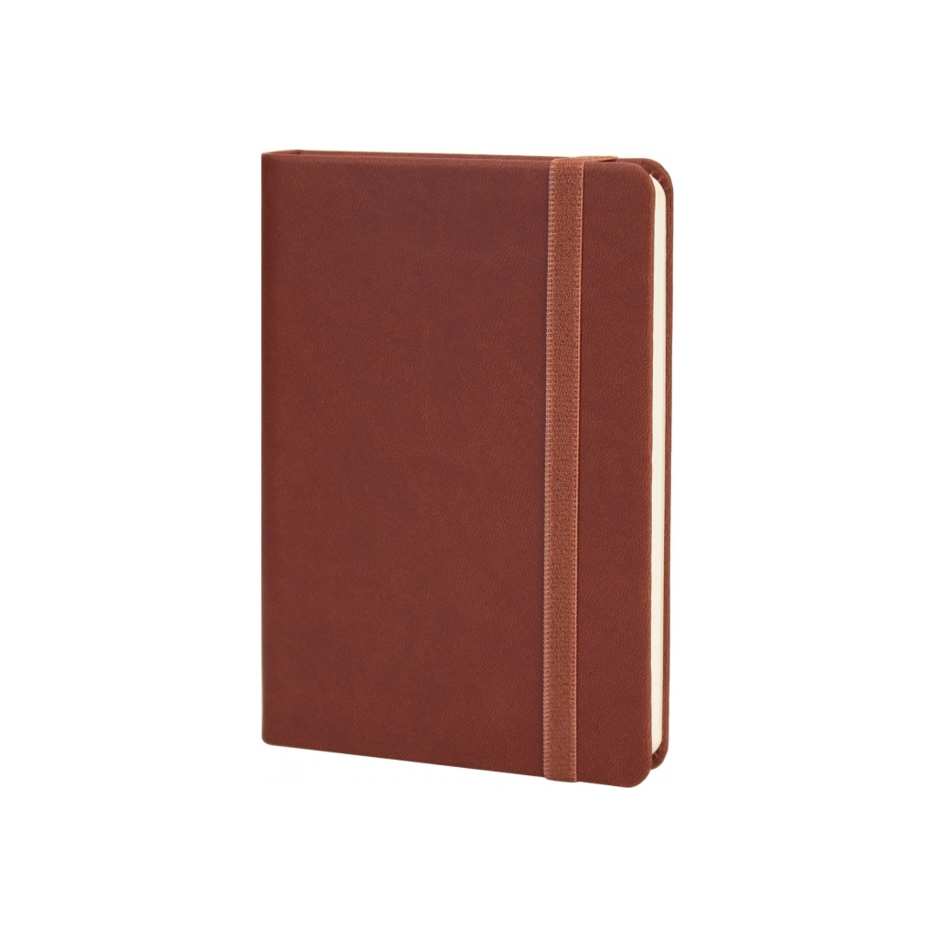 Книга записна Optima Vivella А6 128 аркушів лінія коричневий (O20390-07)