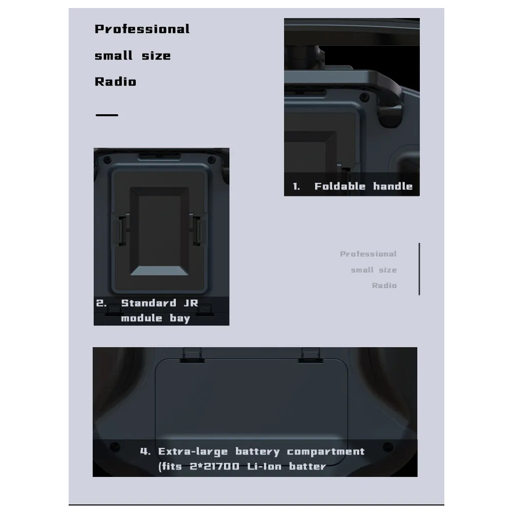 Пульт управління для дрона Jumper T12 MAXHALL ELRS2.4G (C10120) - фото 10 Пульт управління для дрона Jumper T12 MAXHALL ELRS2.4G (C10120) - фото 10