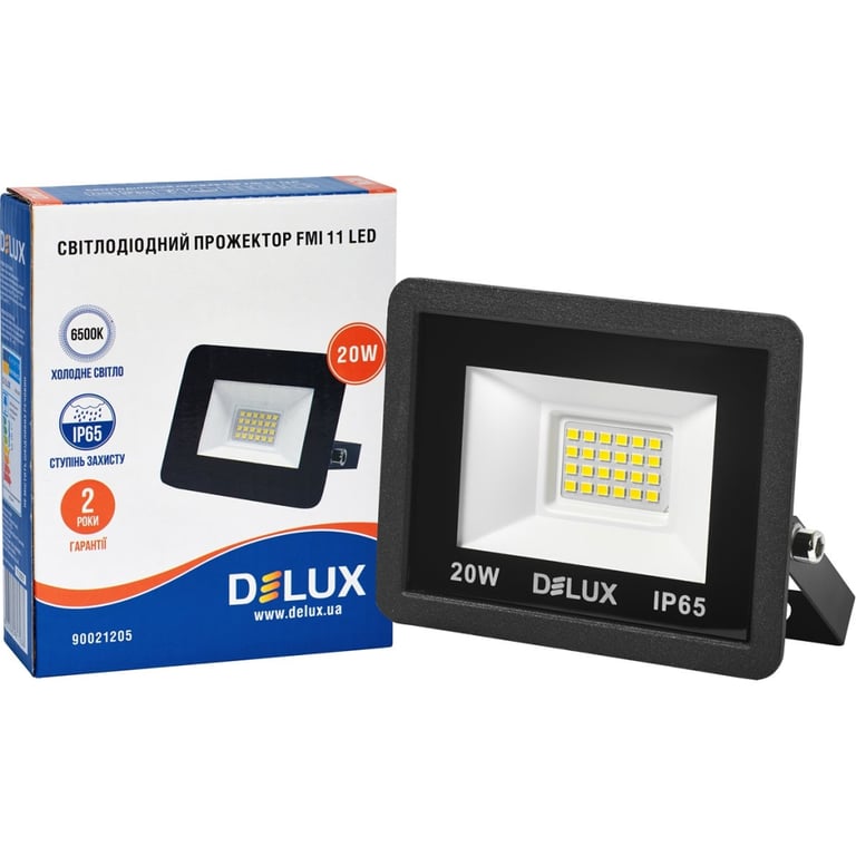 Прожектор Delux FMI 11 LED 20Вт 6500K_IP65 (90021205) - фото 3