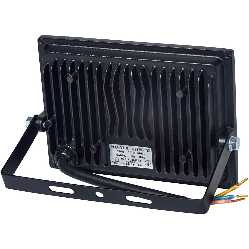 Прожектор MAGNUM FL12 ECO LED 50Вт slim 6500К IP65 (90018085) - фото 3 Прожектор MAGNUM FL12 ECO LED 50Вт slim 6500К IP65 (90018085) - фото 3