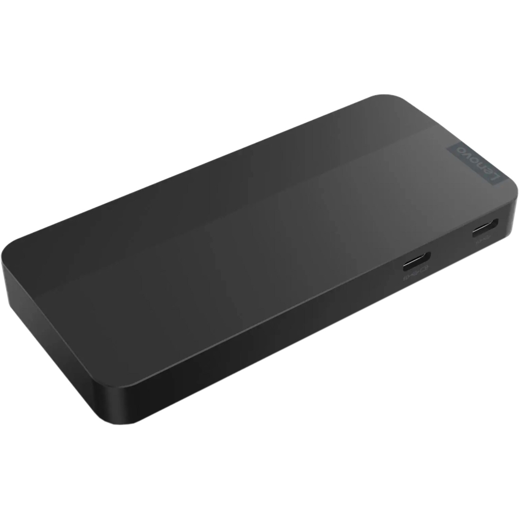 Порт-реплікатор Lenovo USB-C Dual Display Travel Dock (w/ adapter) (40B90100EU) - фото 5 Порт-реплікатор Lenovo USB-C Dual Display Travel Dock (w/ adapter) (40B90100EU) - фото 5