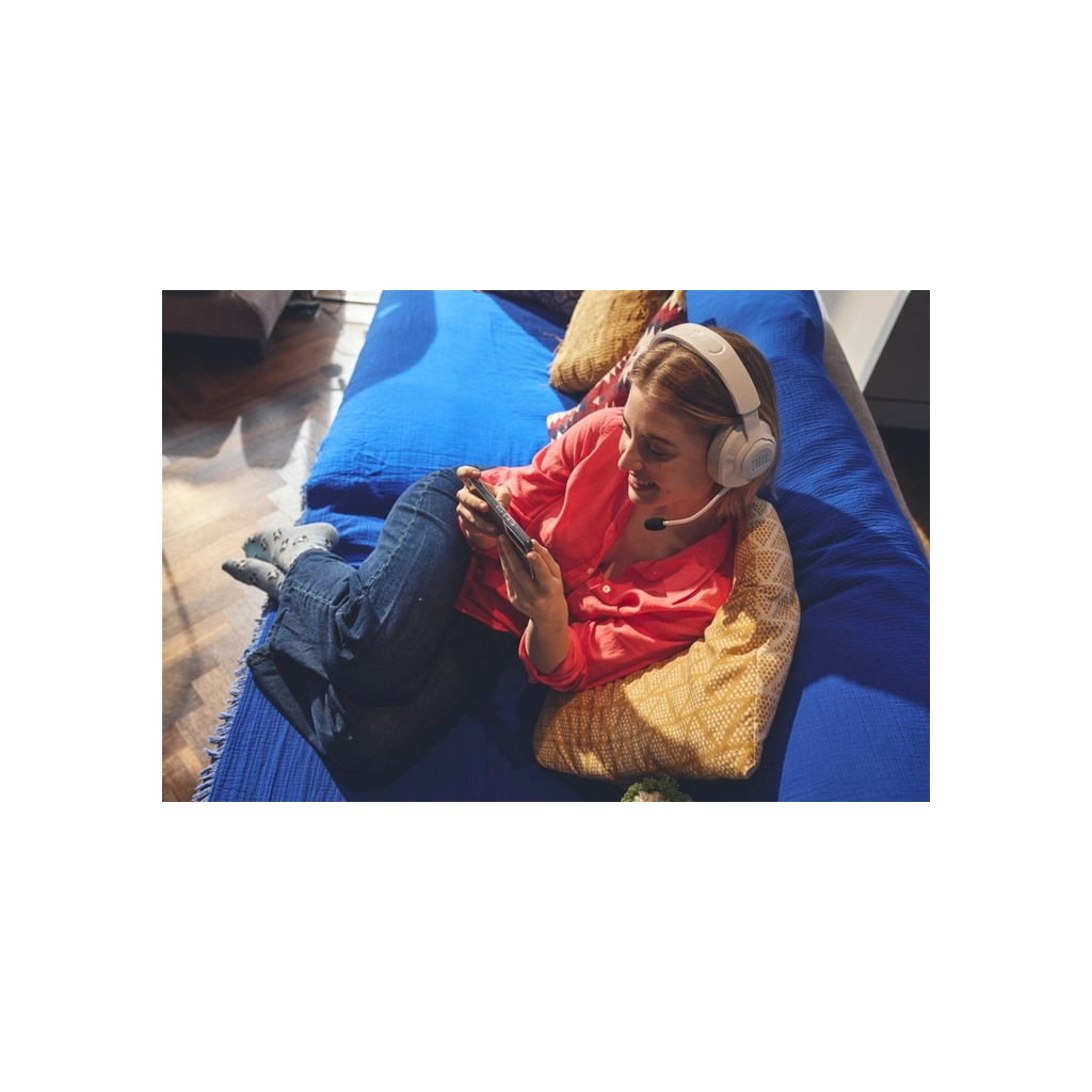 Навушники JBL Quantum 360 Wireless White (JBLQTUM360WHT) - фото 4 Навушники JBL Quantum 360 Wireless White (JBLQTUM360WHT) - фото 4