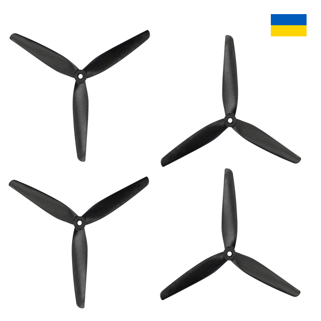 Пропелер для дрона PROP UA CF10х5x3 2СW+2CCW (CF10х5) - фото 2 Пропелер для дрона PROP UA CF10х5x3 2СW+2CCW (CF10х5) - фото 2