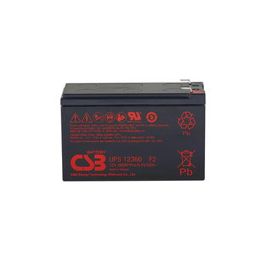 Батарея до ДБЖ CSB UPS123607F2 12V 7Ah (UPS123607F2) - фото 1
