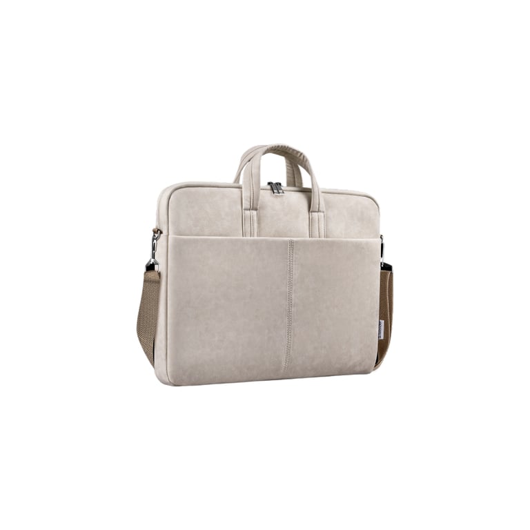 Сумка для ноутбука Defender 15.6" Solid PU beige (26126) - фото 1
