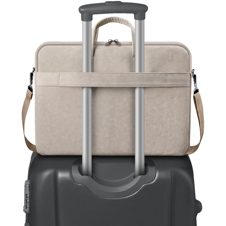 Сумка для ноутбука Defender 15.6" Solid PU beige (26126) - фото 5