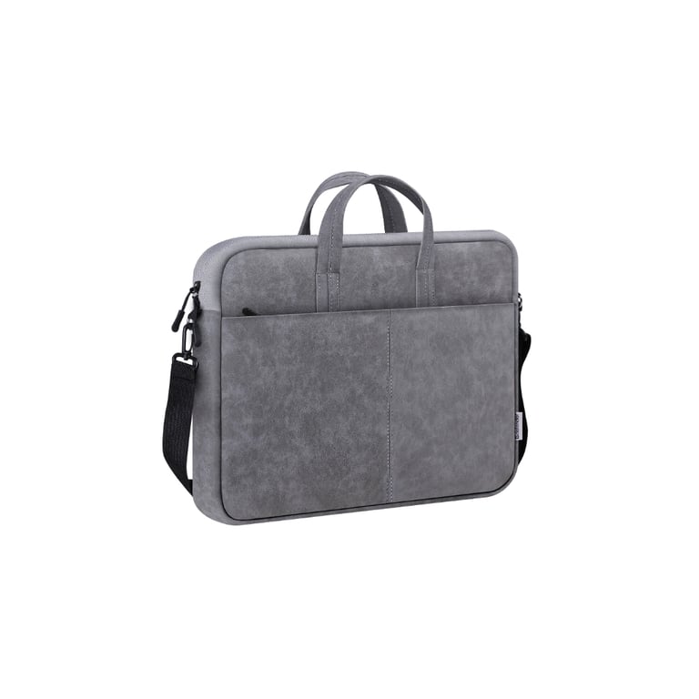 Сумка для ноутбука Defender 15.6" Solid PU gray (26088) - фото 1