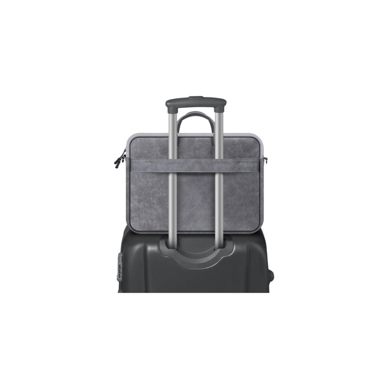 Сумка для ноутбука Defender 15.6" Solid PU gray (26088) - фото 2