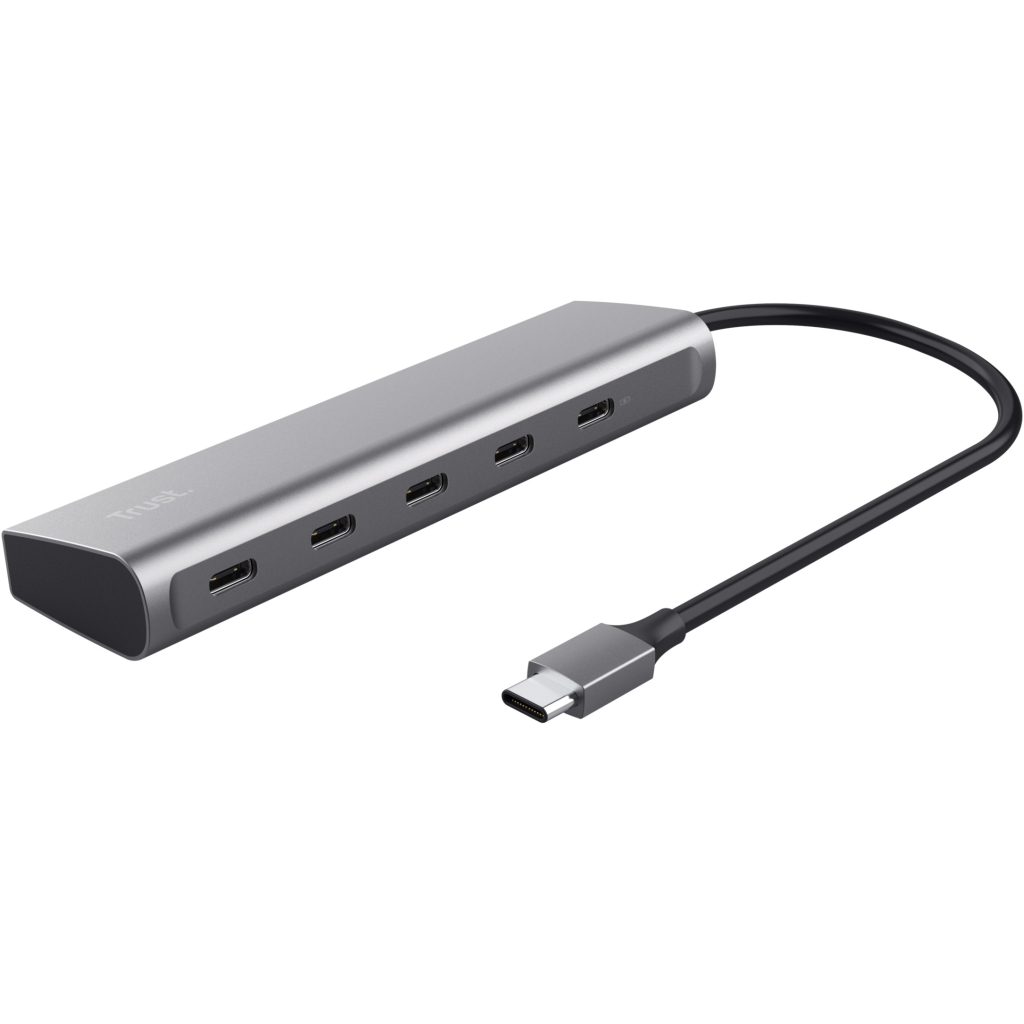 Концентратор Trust Halyx 5-Port USB-C Hub (25136) - фото 1