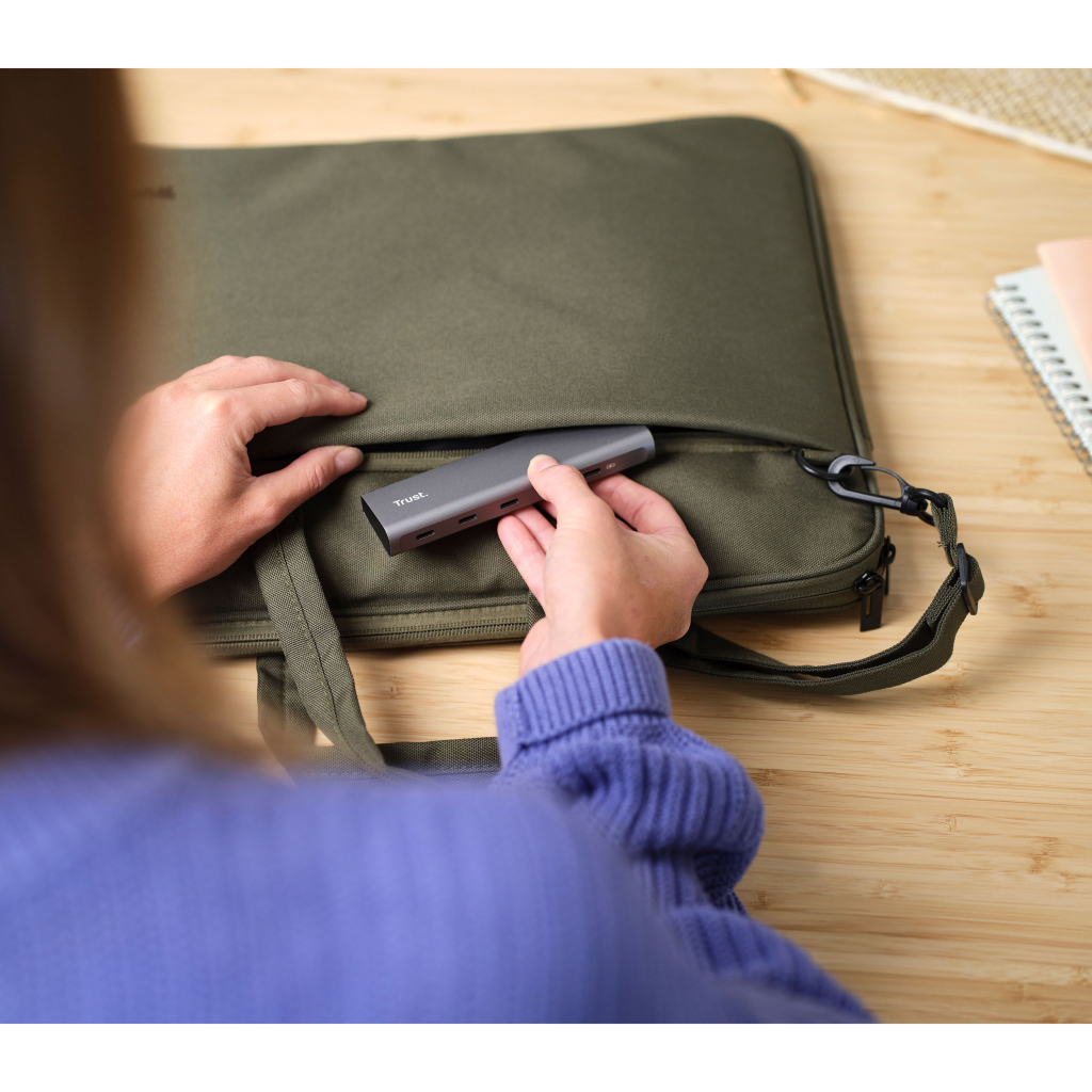 Концентратор Trust Halyx 5-Port USB-C Hub (25136) - фото 9 Концентратор Trust Halyx 5-Port USB-C Hub (25136) - фото 9