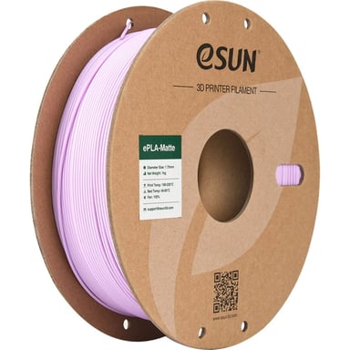 Пластик для 3D-принтера eSUN ePLA-Matte, 1,75мм, 1кг, lilac (ePLA-Matte-P175L1) - фото 1