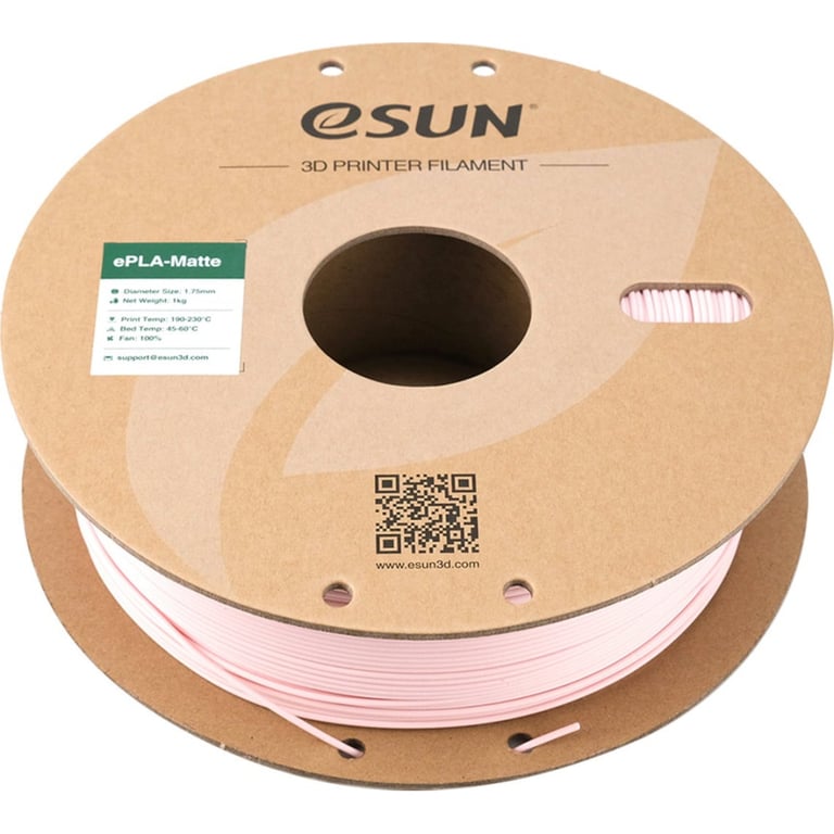 Пластик для 3D-принтера eSUN ePLA-Matte, 1,75мм, 1кг, peachy (ePLA-Matte-P175TP1) - фото 3