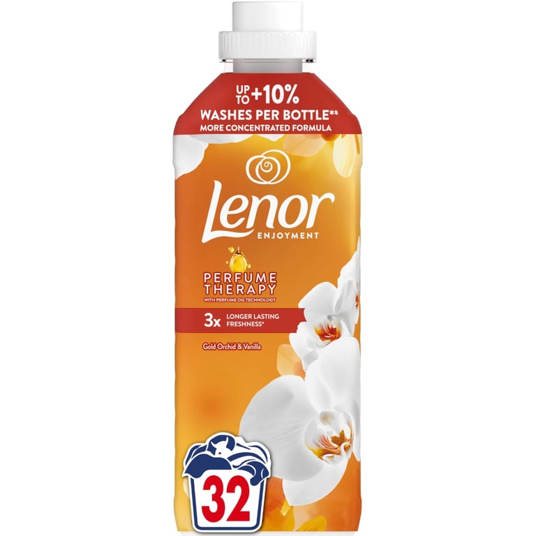 Кондиціонер для білизни Lenor Золота орхідея та ваніль 675 мл (8700216723862) - фото 1