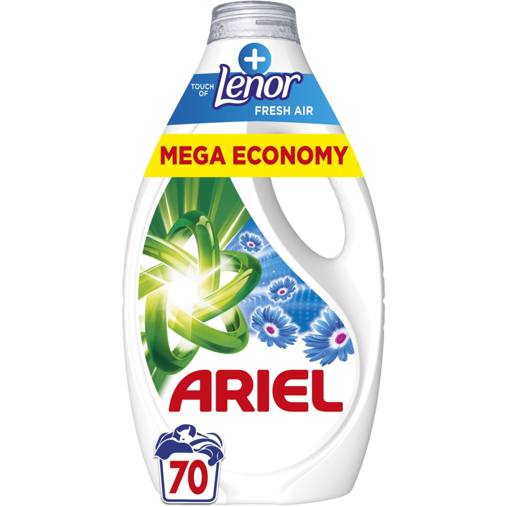 Гель для прання Ariel Дотик свіжого повітря Lenor 3.15 л (8700216691901) Гель для прання Ariel Дотик свіжого повітря Lenor 3.15 л (8700216691901)