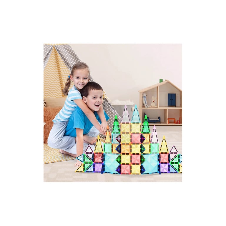 Конструктор Picasso магнітний Tiles Mini Diamond Series Set 60 деталей (817338022303) - фото 4