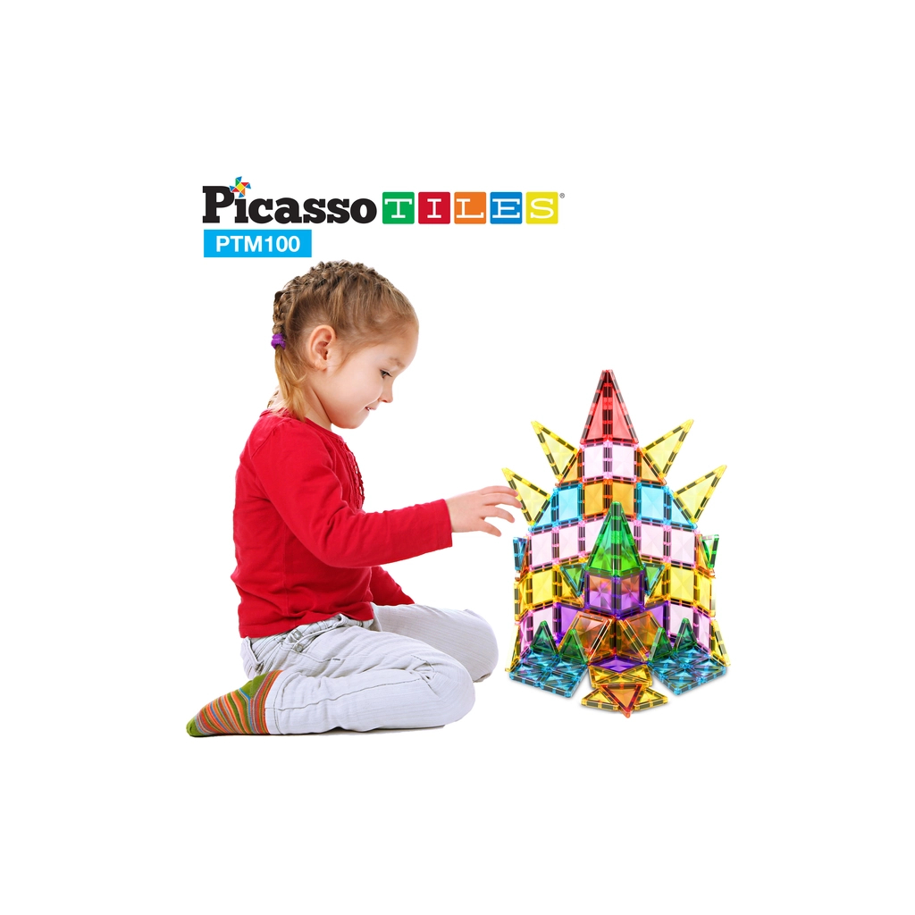 Конструктор Picasso магнітний Tiles Mini Diamond Series Set 100 деталей (817338022327) - фото 5 Конструктор Picasso магнітний Tiles Mini Diamond Series Set 100 деталей (817338022327) - фото 5