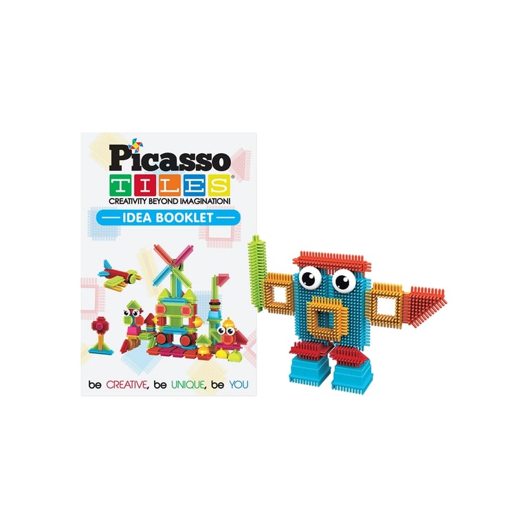 Конструктор Picasso Tiles Hedgehog Building Blocks Set 112 деталей (817338022631) - фото 4