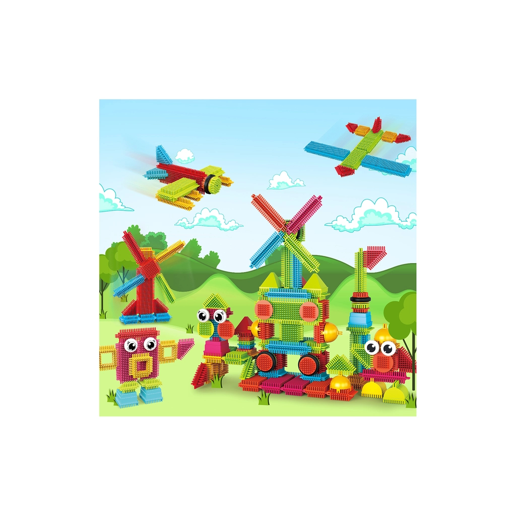 Конструктор Picasso Tiles Hedgehog Building Blocks Set 112 деталей (817338022631) - фото 8 Конструктор Picasso Tiles Hedgehog Building Blocks Set 112 деталей (817338022631) - фото 8