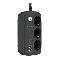 Мережевий фільтр живлення ColorWay CW-CHE34PDB 3 роз/4USB GaN3 Pro (CW-CHE34PDB) - фото 2