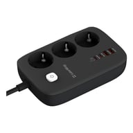 Мережевий фільтр живлення ColorWay CW-CHE34PDB 3 роз/4USB GaN3 Pro (CW-CHE34PDB) - фото 6