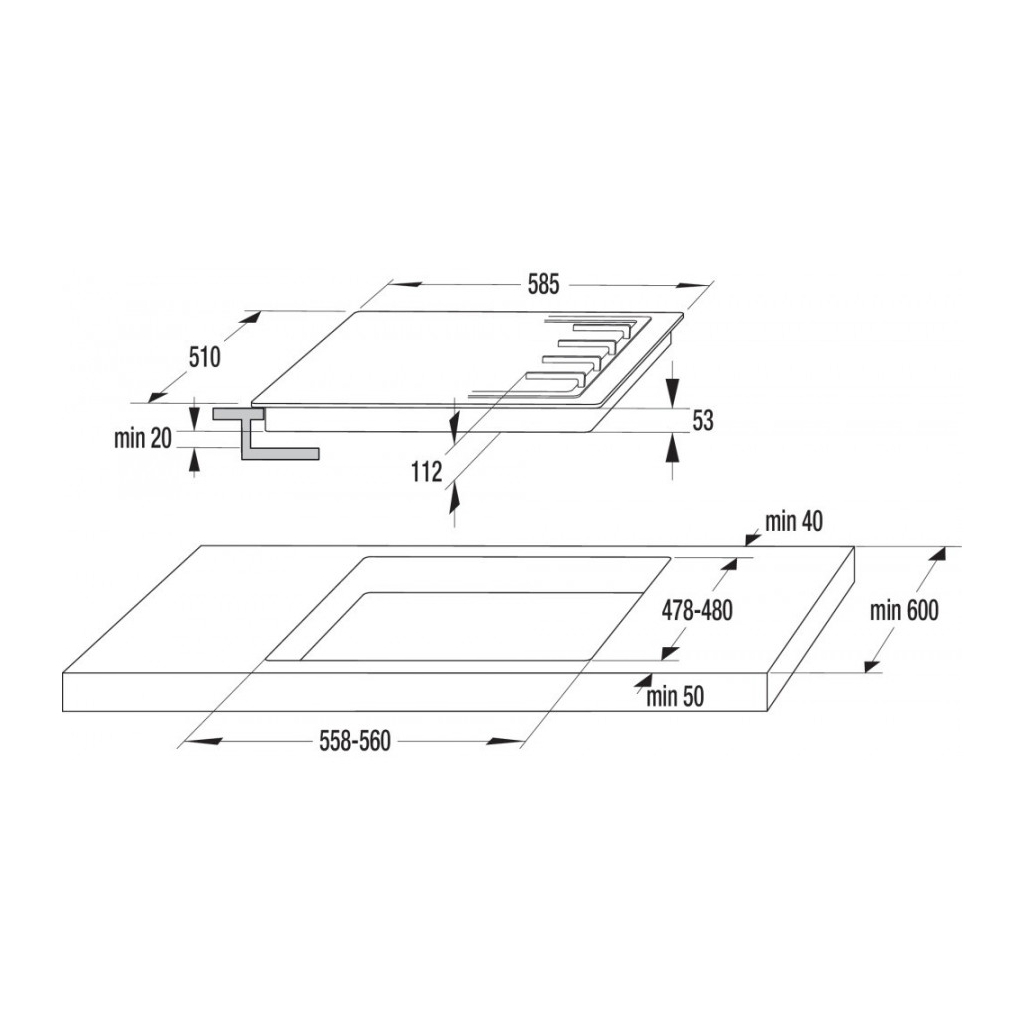 Варочна поверхня Gorenje GT642AB - фото 9 Варочна поверхня Gorenje GT642AB - фото 9