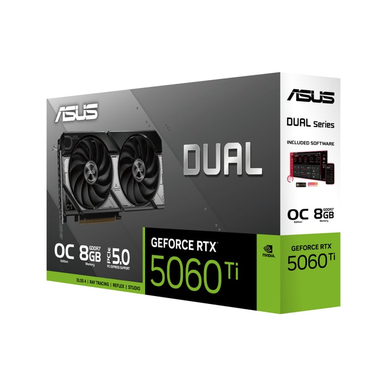 Відеокарта ASUS GeForce RTX5060Ti 8Gb DUAL OC (DUAL-RTX5060TI-O8G) - фото 7
