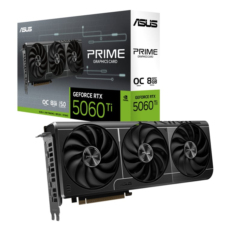 Відеокарта ASUS GeForce RTX5060Ti 8Gb PRIME OC (PRIME-RTX5060TI-O8G) - фото 10