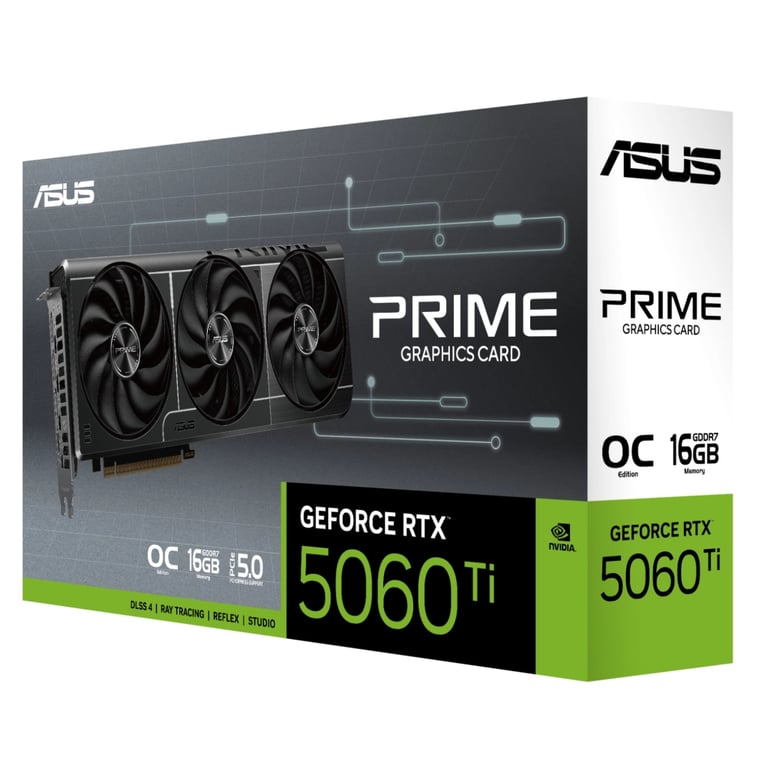 Відеокарта ASUS GeForce RTX5060Ti 16Gb PRIME OC (PRIME-RTX5060TI-O16G) - фото 10