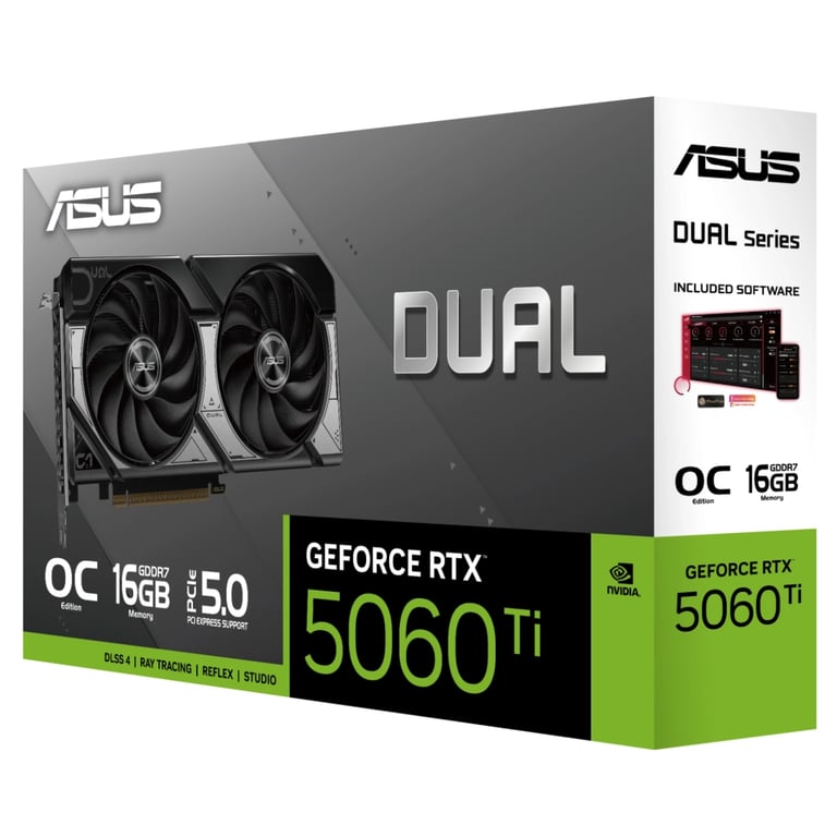 Відеокарта ASUS GeForce RTX5060Ti 16Gb DUAL OC (DUAL-RTX5060TI-O16G) - фото 7